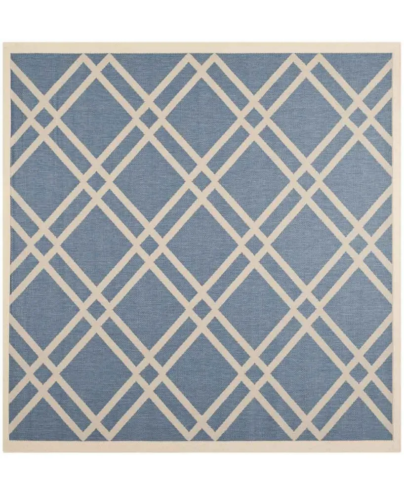 Safavieh Courtyard CY6923 and Beige 7'10" x 7'10" Sisal Weave Square Outdoor Area Rug