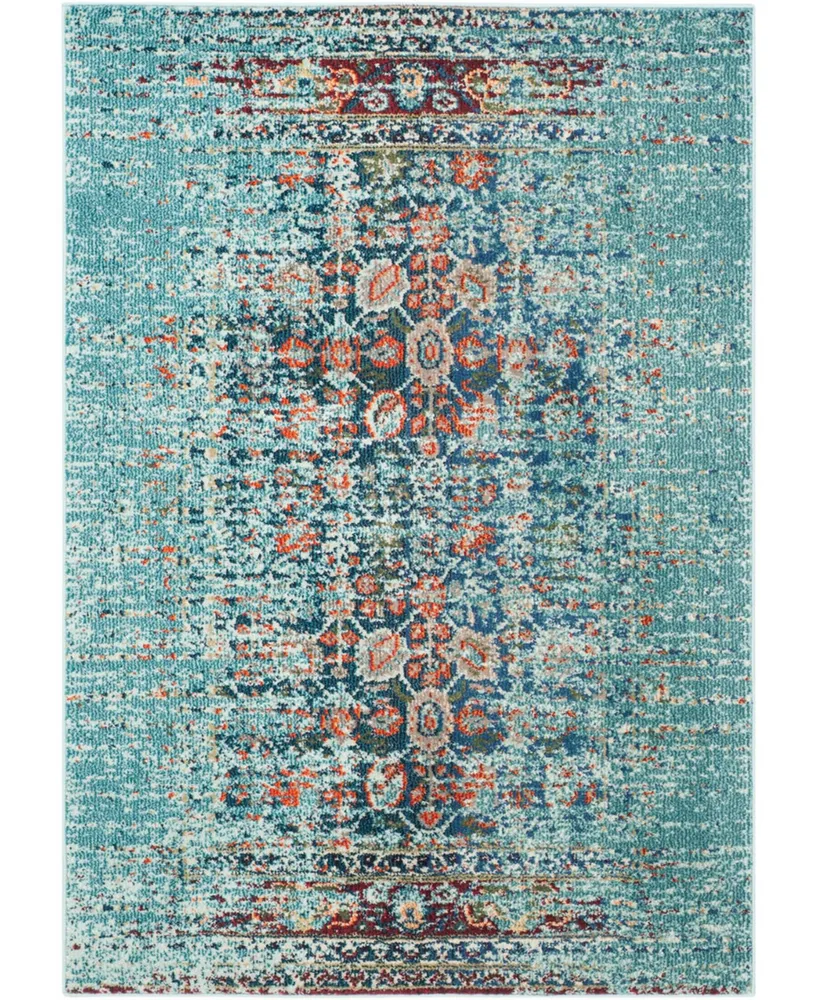 Safavieh Monaco MNC208 Blue and Multi 10' x 14' Area Rug