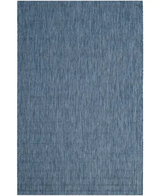 Safavieh Courtyard CY8520 Navy 4' x 5'7" Outdoor Area Rug