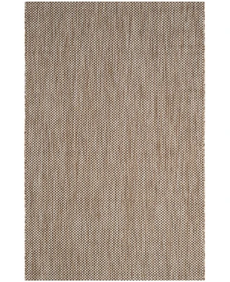 Safavieh Courtyard CY8521 Natural and Black 8' x 11' Outdoor Area Rug
