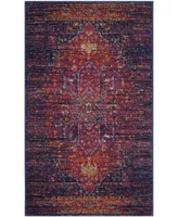 Safavieh Evoke EVK275 and Fuchsia 3' x 5' Area Rug