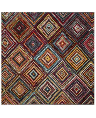 Safavieh Aruba ARB501 Multi 6'7" x 6'7" Square Area Rug