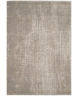Safavieh Meadow MDW317 Ivory and Gray 6'7" x 9' Area Rug