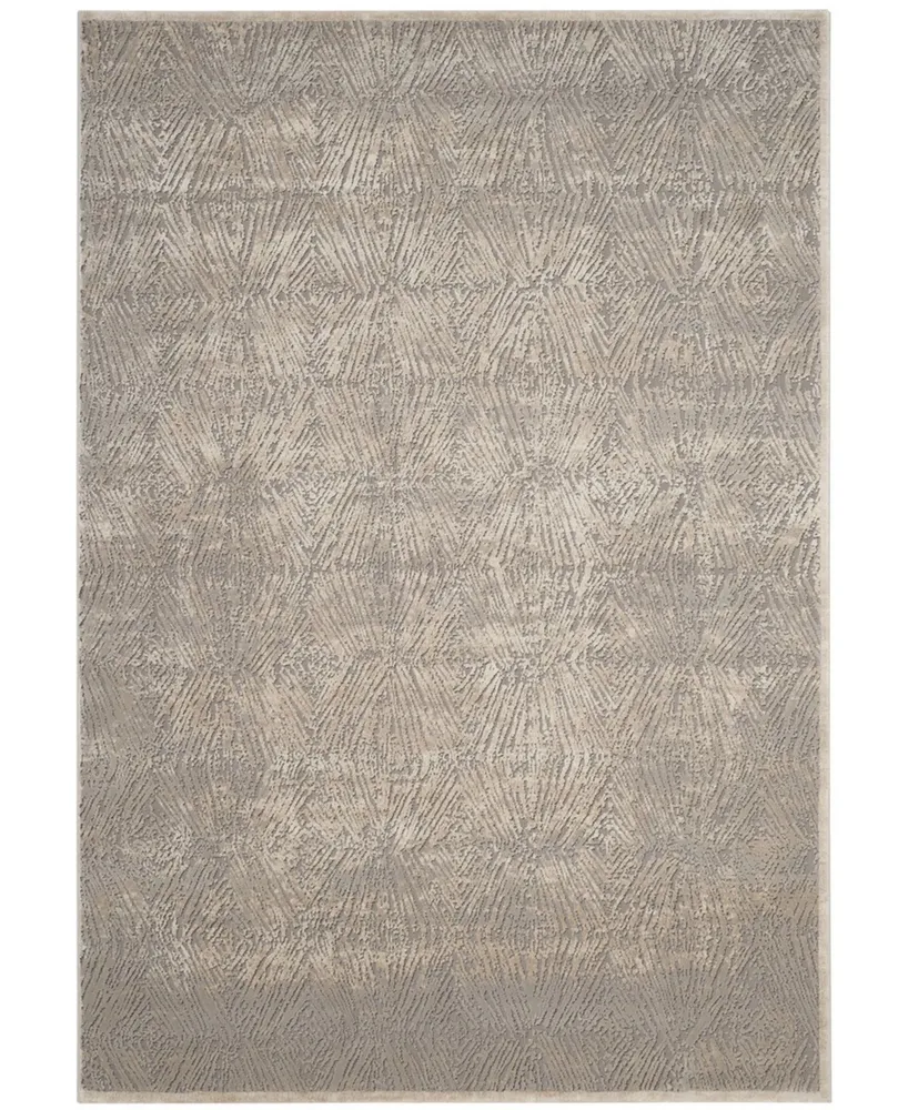 Safavieh Meadow MDW319 Ivory and Gray 6'7" x 9' Area Rug