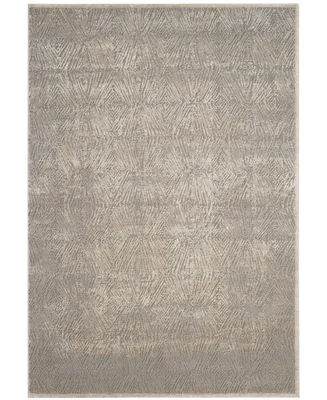 Safavieh Meadow MDW319 Ivory and Gray 6'7" x 9' Area Rug