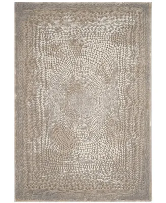 Safavieh Meadow MDW333 Ivory and Gray 6'7" x 9' Area Rug