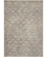 Safavieh Brentwood BNT809 Light Gray and Blue 4' x 6' Area Rug