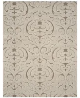 Safavieh Florida Shag SG467 Cream and Beige 8'6" x 12' Area Rug