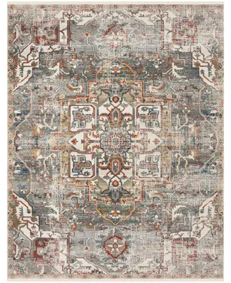 Safavieh Vintage Persian Charcoal and Olive 9' x 11'-7" Area Rug