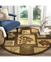 Safavieh Lyndhurst LNH554 and Multi 5'3" x 5'3" Round Area Rug