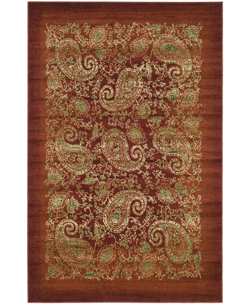 Safavieh Lyndhurst LNH224 Red and Multi 6' x 9' Area Rug