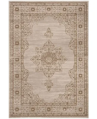 Safavieh Serenity SER210 Creme and Gold 5'1" x 7'6" Area Rug