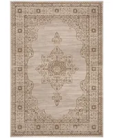 Safavieh Serenity SER210 Creme and Gold 5'1" x 7'6" Area Rug