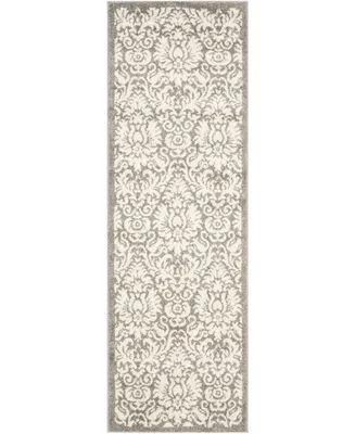 Safavieh Amherst AMT427 Dark Grey and Beige 2'3" x 7' Runner Area Rug