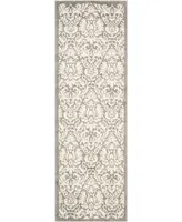 Safavieh Amherst AMT427 Dark Grey and Beige 2'3" x 7' Runner Area Rug