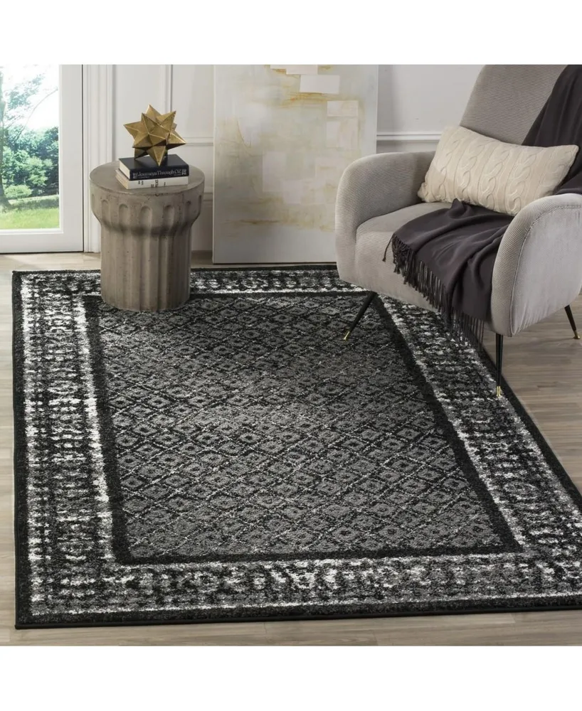 Safavieh Adirondack Silver and 5'1" x 7'6" Area Rug