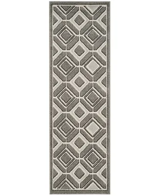 Safavieh Amherst AMT433 Grey and Light Grey 2'3" x 7' Runner Area Rug