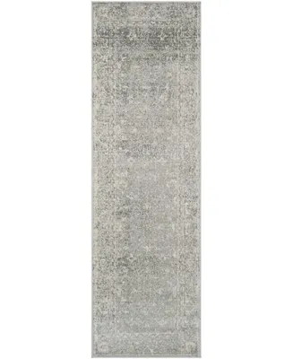 Safavieh Evoke EVK270 Silver and Ivory 2'2" x 7' Runner Area Rug