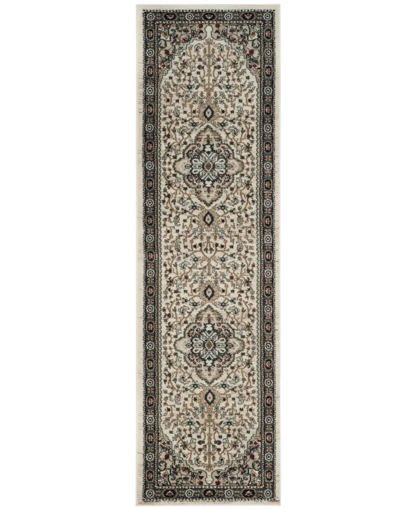 Safavieh Lyndhurst LNH338 Cream and Beige 2'3" x 8' Runner Area Rug