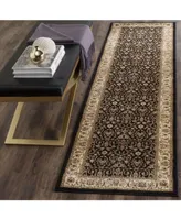 Safavieh Lyndhurst LNH316 Black and Ivory 2'3" x 8' Runner Area Rug