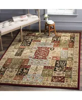 Safavieh Lyndhurst LNH318 Multi and Ivory 5'3" x 7'6" Area Rug