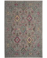 Safavieh Artisan ATN513 Light Gray and Light Blue 5'1" x 7'6" Area Rug