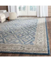 Safavieh Sofia SOF378 Blue and Beige 5'1" x 7'7" Area Rug