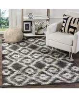 Safavieh Adirondack Charcoal and Ivory 5'1" x 7'6" Area Rug