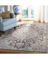 Safavieh Provance PRV182 Aqua and Black 5'3" x 7'6" Area Rug