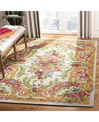 Safavieh Classic Vintage CLV223 Ivory and Rose 8' x 10' Area Rug