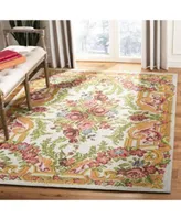 Safavieh Classic Vintage Clv223 Ivory Rose Area Rug Collection