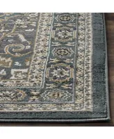 Safavieh Lyndhurst LNH338 Teal and Gray 5'3" x 7'6" Area Rug