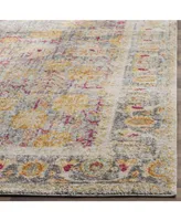 Safavieh Granada GRA350 Light Gray and Multi 5'1" x 7'6" Area Rug