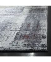 Safavieh Monray Charcoal and Ivory 5'1" x 7'6" Area Rug