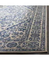 Safavieh Brentwood BNT832 Navy and Light Gray 5'3" x 7'6" Area Rug