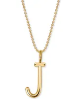 Andi Initial Pendant Necklace in 14k Gold-Plate Over Sterling Silver, 18"
