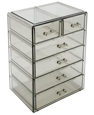 Sorbus Cosmetic Makeup and Jewelry Storage Case Display