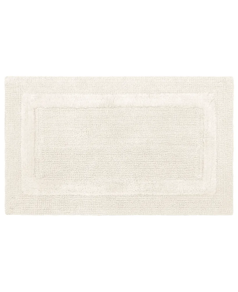 French Connection Safira Fringe 2 Piece Cotton Bath Rug Set