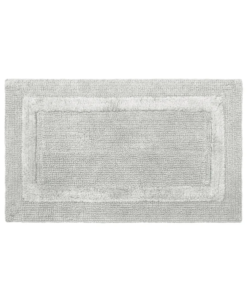 French Connection Stonewash Cotton 20" x 34" Bath Rug