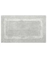 French Connection Stonewash Cotton 20" x 34" Bath Rug