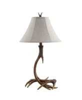 Jonathan Y Antler Rustic Resin Led Table Lamp