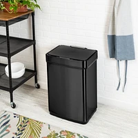 Honey Can Do 50L Stainless Steel Trash Can with Motion Sensor