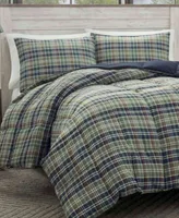 Eddie Bauer Rugged Plaid Microsuede Reversible Comforter Sets