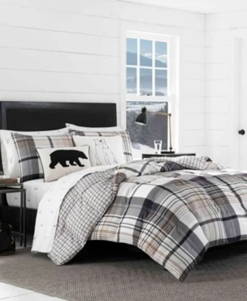 Eddie Bauer Normandy Plaid Comforter Set