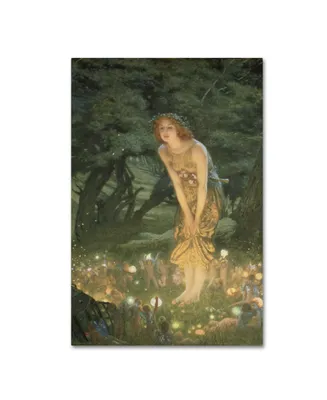 Edward Robert Hughes 'Midsummer Eve' Canvas Art