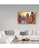 D. Rusty Rust 'Africa Ten' Canvas Art - 24" x 16" x 2"