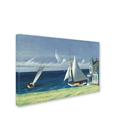 Edward Hopper 'The Lee Shore' Canvas Art - 32" x 22" x 2"