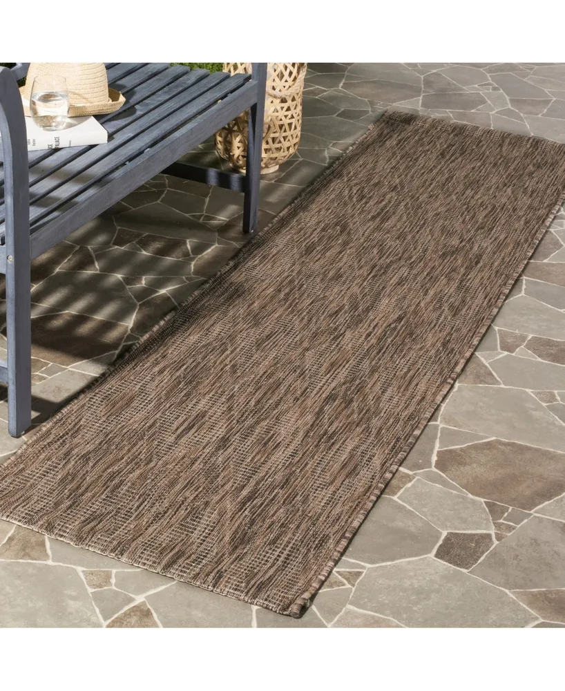 Safavieh Courtyard CY8522 2'3" x 8' Sisal Weave Runner Outdoor Area Rug