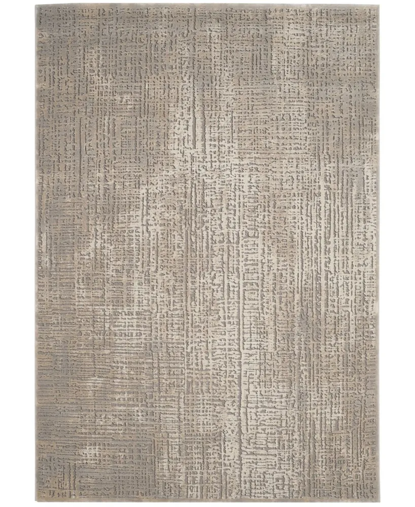 Safavieh Meadow MDW317 Ivory and Gray 5'3" x 7'6" Area Rug