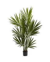 Nearly Natural 4' Kentia Palm Silk Tree